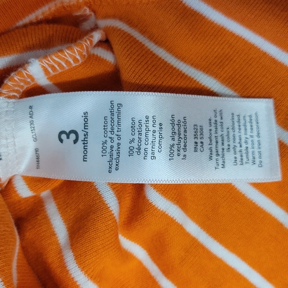 5/$25 Carter's "World's Cutest Little Brother" Matching Set Size 3m - Picture 3 of 6